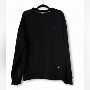 Classic Black Crewneck Sweater